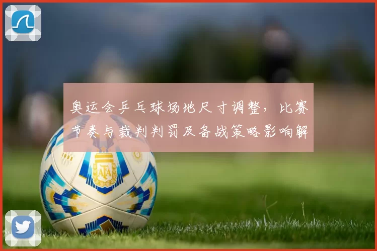 奥运会乒乓球场地尺寸调整，比赛节奏与裁判判罚及备战策略影响解析